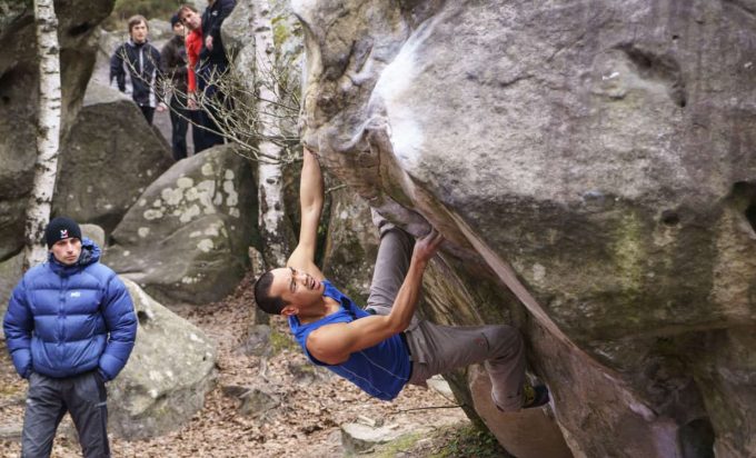 Bouldern in Fontainebleau