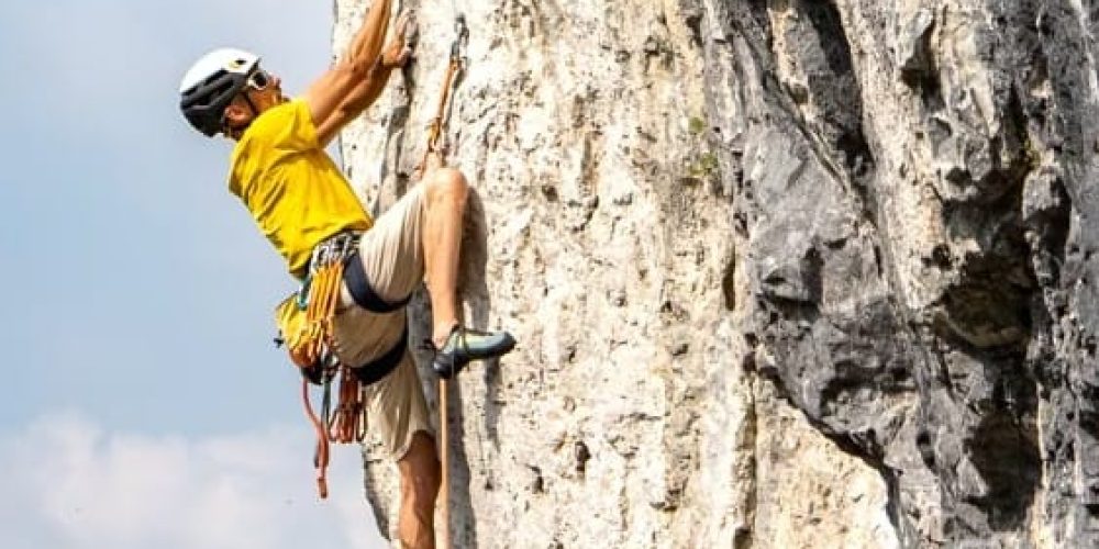 A nice report on the Denti della Vecchia and on our two rock guides from Ticino!